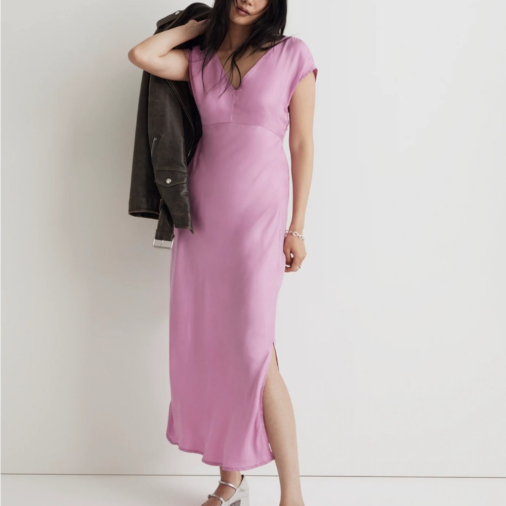 Madewell Pink Maxi Dress